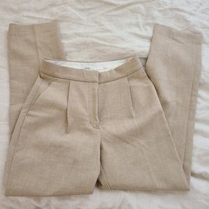 Wilfred Oatmeal Straight Leg Pants in size 4